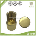 Curtain Side Brass Top Adaptor 34mm